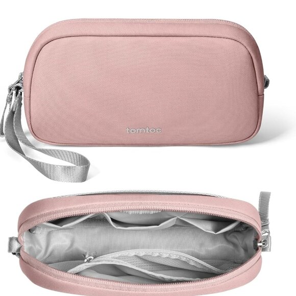 tomtoc Electronics Organizer Travel Case Water Resistant Tech Pouch - Picture 2 of 6